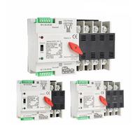 Interruttore di trasferimento automatico a doppia alimentazione for PC 110V 220V 63A 100A Interruttore di trasferimento di alimentazione domestica 50/60Hz(W2R 2P 220V,63A)