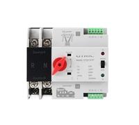 Interruttore di trasferimento automatico a doppia alimentazione su guida Din, selettore elettrico Mini ATS 2P City Grid-Generator 220V(63A)
