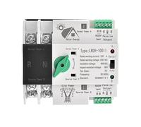 Interruttore di trasferimento automatico a doppia LW2R-100 2P AC 220V 100A Uninterruptible Dual Power Automatic Transfer Switch ATS for inverter solare ( Size : For Solar Inverter , Color : 2P 125A 22