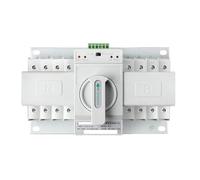 Interruttore di trasferimento automatico a doppia potenza 4P 63A commutazione intelligente CB ATS trifase a quattro fili Controls Switches