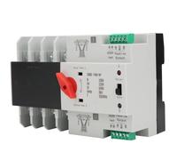 Interruttore di Trasferimento Automatico AC220V 50-60HZ Alimentazione Interruttore Elettronico ZGQ5-100/4P Interruttore di Commutazione 220V con Buon Isolamento