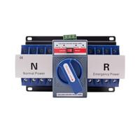 Interruttore di Trasferimento Automatico, ATS 2P 4P 63A 230V 380V Micro Circuit Breaker Doppia Potenza Interruttore di Trasferimento Automatico Interruttore di Trasferimento Automatico (2p 63a)