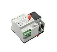 Interruttore di trasferimento automatico ATS mini 2/3/4P 100A 110V/220V Interruttore di selezione doppia alimentazione Interruttore solare fotovoltaico Guida DIN(110v,1)