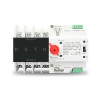 Interruttore di trasferimento automatico ATS trifase a doppia alimentazione 4P 63A 100A 125A 1 pz(110V,63A)