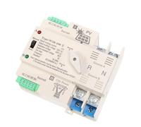 Interruttore di trasferimento automatico di potenza su guida DIN 2/3/4P 63A 100A AC220V ATS PV Power a City Power W2R 1 pezzo(PV 220V,4P 63A)