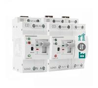 Interruttore di trasferimento automatico G2R Rail DIN ATS Interruttori selezione elettrici a doppia alimentazione Alimentazione continua 25A 40A 63A 110V 220(110V,G2R 2P 25A)