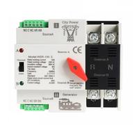 Interruttore di trasferimento automatico W2R ATS 2P Interruttore di doppia alimentazione ATS 63A 100A 1 pz(W2R-2P-110V,2P 40A)