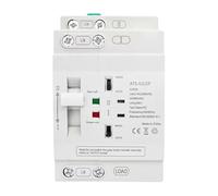 Interruttore di trasferimento di potenza doppio ATS 110V 220V PC 25A 40A 63A Interruttore di trasferimento di potenza domestico 50/60Hz(4P 60A,110V)