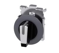 Interruttore di trasferimento illuminato rotondo metallo 3SU1062-2DM60-0AA0 | Interruttore di trasferimento illuminato 30mm rotondo metallo bianco opaco 3SU1062-2DM60-0AA0