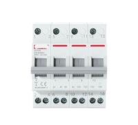 Interruttore di trasferimento manuale modulare a doppia alimentazione 1P 2P 3P 4P 40A 63A Interruttore di sezionamento CA Interruttore automatico(3P,63A)