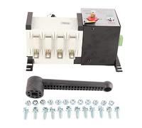 Interruttore di trasferimento per generatore Mtlavishness - Interruttore di trasferimento automatico a doppia alimentazione con struttura in policarbonato isolato, 2 ingressi 1 (160A)