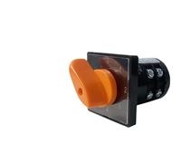 Interruttore di trasferimento universale 0-4 marce HZ5B-20/2 combinazione di manopole rotanti a punta argento selezione multi-marcia 2 sezioni 20A