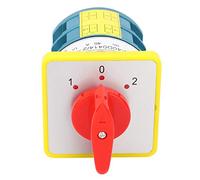 Interruttore di trasferimento universale, interruttore di controllo elettrico con manopola rotante, contatti in lega d'argento PC ignifugo in rame ispessito resistente alle alte