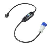 Interruttore differenziale 16A per camper, presa CEE Spina Schuko, IP44 150cm