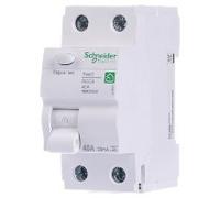 Interruttore differenziale 1P+N,40A,30mA - Interruttore corrente residuo 2-p R9R22240 | Schneider Electric | R9R22240 | Interruttore differenziale
