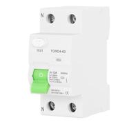 Interruttore differenziale 1P+N, interruttore differenziale tipo A 10A 30mA 230V con protezione dalle perdite, montaggio su guida DIN per sistemi elettrici industriali residenziali