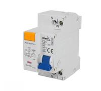 Interruttore differenziale 2 poli 16 A 30 mA tipo AC con sovracorrente - Protezione da guasti elettrici e sovraccarichi nelle installazioni.