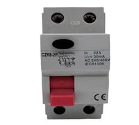 Interruttore Differenziale 2P 32A 10/30/100/300mA Tipo A RCCB RCD ELCB Interruttore Differenziale Elettromagnetico Interruttore Di Sicurezza(2P25A100MA)