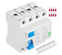 Interruttore differenziale 40a 30ma 4 poli con guida da 35 mm, interruttore differenziale di tipo B, RCD, interruttore intensivo per tutte le correnti, fusibile automatico, interruttore differenziale