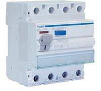 HAGER CDC725 INTERRUTTORE DIFFERENZIALE PURO TETRAPOLARE 4P 30MA 25A 4M AC