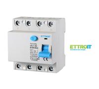 INTERRUTTORE DIFFERENZIALE 4P 30MA PER GUIDA DIN 415V 6KA 16A 20A 25A 40A 63A