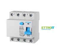 INTERRUTTORE DIFFERENZIALE 4P 30MA PER GUIDA DIN 415V 6KA 16A 20A 25A 40A 63A