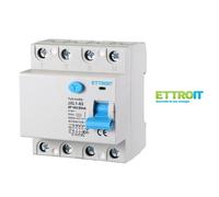 INTERRUTTORE DIFFERENZIALE 4P 30MA PER GUIDA DIN 415V 6KA 16A 20A 25A 40A 63A
