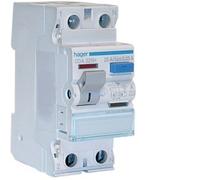 INTERRUTTORE DIFFERENZIALE PURO BIPOLARE 2P 30MA 25A A 2M - HAGER CDA225H
