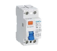 Interruttore Differenziale Bipolare Puro Tipo Ac 30Ma Chint Serie Nl1-63 - CONFEZIONE: 1 pz., Ampere : 40 Ampere