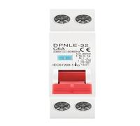 Interruttore differenziale di corrente residua da 18 mm, 230 V, 50/60 Hz, 1 P+N, 6 KA, protezione da sovracorrente.(16A)