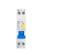 Interruttore differenziale differenziale 18 mm 230 V 50/60 Hz 1P+N 6KA, protezione da sovracorrente e perdite(20A)