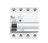 Interruttore differenziale elettromagnetico GYL9 AC, interruttore di sicurezza 4P 40A 63A 100A(4P 63A,30mA(0.03A))