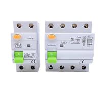 Interruttore Differenziale For Colonnina Di Ricarica For Veicoli Elettrici, Interruttore Differenziale CC RCCB RCD 2P/4P 63A 30mA Tipo B 6KA Din Rail(40A,4 Pole 30 mA)