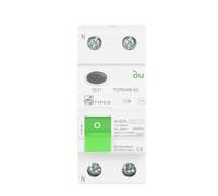 Interruttore differenziale for ricarica veicoli elettrici CC EV 2P 63A 30mA Tipo B 10KA Din Rail