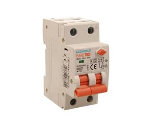 Interruttore Differenziale Magnetotermico 20A C20, RCBO Tipo AC Curva C, 1P+N 6kA 30mA, Doppio Leva con Diagnostica Visiva, 2 Moduli DIN, Serie PL8HM Elettromagnetica