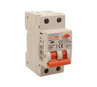 Interruttore Differenziale Magnetotermico 300mA 10A C10, RCBO Tipo AC Curva C, 1P+N 6kA, Doppio Leva con Diagnostica Visiva, 2 Moduli DIN, Serie PL8HM Elettromagnetica