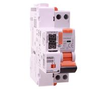 Interruttore Differenziale Magnetotermico Con Riarmo Automatico, Tipo A-SI Curva C 20A, RCBO 1P+N 6kA 30mA 220V, Slim Solo 2 Moduli DIN, Riarmabile 3 Volte(10s 60s 300s)