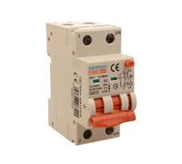 Interruttore Differenziale Magnetotermico Tipo A 20A B20, RCBO Bipolare 2P Vero (NO 1P+N), Curva B 6kA 30mA, Doppio Leva con Diagnostica Visiva, 2 Moduli DIN, Serie PL8M2