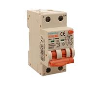 Interruttore Differenziale Magnetotermico Tipo A 300mA 16A C16, Bipolare 2P (NO 1P+N), Curva C 6kA, Doppio Leva con Diagnostica Visiva, 2 Moduli DIN, Serie PL8M2