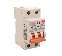 Interruttore Differenziale Magnetotermico Tipo A 300mA 40A C40, Bipolare 2P (NO 1P+N), Curva C 6kA, Doppio Leva con Diagnostica Visiva, 2 Moduli DIN