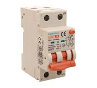 Interruttore Differenziale Magnetotermico Tipo A 300mA 6A C6, Bipolare 2P Reale (NO 1P+N), Curva C 6kA, Doppio Leva con Diagnostica Visiva, 2 Moduli DIN, Serie PL8M2