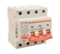 Interruttore Differenziale Magnetotermico Trifase 300mA 32A C32, RCBO Tipo AC Curva C, 3P+N 6kA 380V, 4 Moduli DIN, Serie PL8M4 Professionale Elettromagnetica