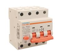 Interruttore Differenziale Magnetotermico Trifase 300mA 40A C40, RCBO Tipo AC Curva C, 3P+N 6kA 380V, 4 Moduli DIN, Serie PL8M4 Professionale Elettromagnetica