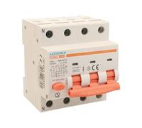 Interruttore Differenziale Magnetotermico Trifase 380V 32A C32, RCBO Tipo AC Curva C, 3P+N 6kA 30mA, 4 Moduli DIN, Serie PL8M4 Professionale Elettromagnetica