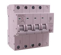 Interruttore Differenziale Magnetotermico Trifase 380V Tipo A 300mA 100A C100, 4P Vero (NO 3P+N), Curva C 10kA 0,3A, 4 Poli 5 Moduli DIN, Serie GYM10LE-125
