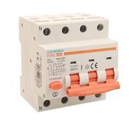 Interruttore Differenziale Magnetotermico Trifase Tipo A, 32A C32, RCBO 3P+N 6kA 30mA Curva C 380V, 4 Moduli DIN, Serie PL8M4 Professionale Elettromagnetica