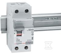 Interruttore differenziale P302 2P 25A 30mA Tipo A TX3 411559