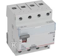Interruttore differenziale P304 4P 25A 300MA Tipo AC TX3 411727
