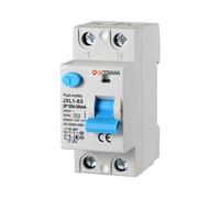 Interruttore Differenziale Puro 25A 2 poli 2P 220V 6kA 30mA 2 Moduli DIN RCCB