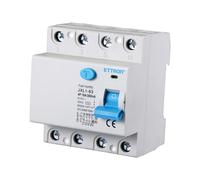 Interruttore Differenziale Puro, 4P 300mA 6kA 415VAC, Salvavita Differenziale, Occupa 4 Moduli DIN, RCCB 4P 300mA C16 16A